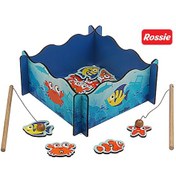 Resim Rossie Ahşap Mıknatıslı Balık Tutma Oyunu 