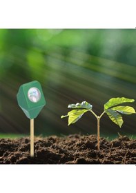 Resim Fosenze Bahçe Ve Saksı Bitkileri İçin Taşınabilir Toprak Nem Ölçer - Pil Gerektirmeyen, Kolay Okunur Ölçek Mn1802 