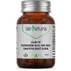 Resim Venatura CoQ-10 Koenzim Q10 100 mg Takviye Edici Gıda 30 Kapsül 
