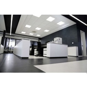 Resim 30 X 30 Cm Asma Tavan Led Artmatür, Beyaz Işık 24 Watt Klipin Tavan Lambası, Led Asma Tavan Lambası Beyaz 