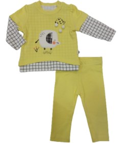 Resim Baby Tongs Tongs Baby Kız Bebek Sarı Baby Elephant 2li Takım 