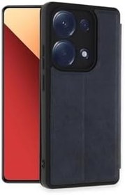 Resim Zipax Xiaomi Poco İle Uyumlu M6 Pro 4G Kapaklı Kılıf Standlı Kartlıklı Azn Flip Pocom6Pro 4Glacivert 