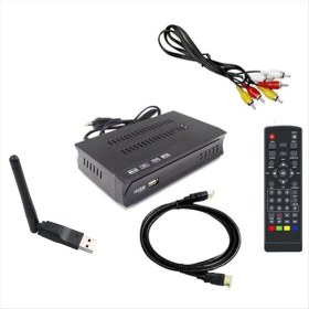 Resim Poieerf Isdb-T 1080P Hd Set Üst Kutu Karasal Dijital Video Brezilya/şili Için Kablo ile Tv Alıcı (Yurt Dışından) 
