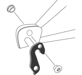 Resim Bianchi Trek Transport-Hybrid-Fx Kadro Kulağo -Hanger 301608 