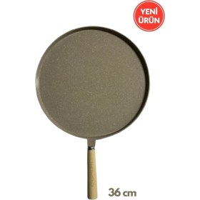 Resim Thermoad 2'li Vizon Set (Gözleme Tavası 36 Cm-3'lü 18-20-22 cm Güveç Sahan Set Kapaksız ) 