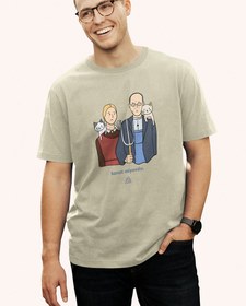 Resim Sanat Miyavdır - American Gothic Erkek Tişört 