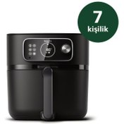 Resim Philips Airfryer 7000 Serisi HD9875\u002F90 Combi XXL Connected 8.3 lt Yağsız Fritöz 