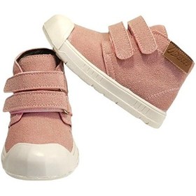 Resim Macco 456 Ortopedik Çift Cırtlı Kız - Erkek Çocuk Bot Nubuk Pudra 