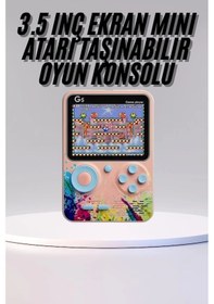 Resim Bfs Game Box Mini 500 Adet Retro Oyun Taşınabilir Oyun Konsolu 