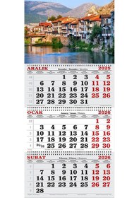 Resim 2026 Yılı Gemici Takvimi-yalıbolu Evleri Amasya 