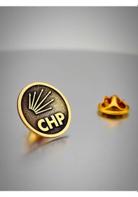 Resim Chp Yaka Rozet Altın 