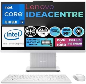 Resim Lenovo IdeaCentre 24IRH9 i7-13620H 16GB 1TB SSD 23.8" FHD Freedos 100Hz All In One Pc F0HN0056TR 002 