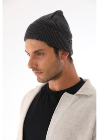 Resim Erkek Yırtık Antrasit Bere 