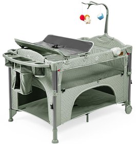 Resim Baby2Go Pelican Anne Yanı Oyun Parkı 70x110 - Bej - Bej / Standart 