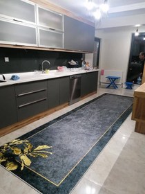 Resim 3 Boyutlu Dal Gold Halı Dekhera T1041 - 100X300 / Dot Taban 