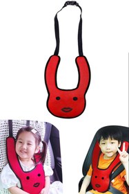 Resim KAŞIKBEY CONY Tavşan Kulak Çocuk Araba Emniyet Kemeri Aksesuarı Araç Emniyet Kemer Kılıfı Koruyucu KIRMIZI 