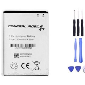 Resim General Mobile 4G Dual Batarya + Tamir Seti 