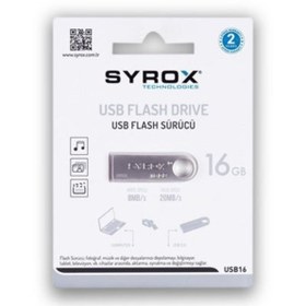 Resim Syrox Um16 16gb Metal Kasa Usb 