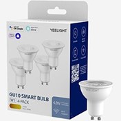 Resim Yeelight W1 GU10 Beyaz LED Akıllı Ampul 4 Adet 