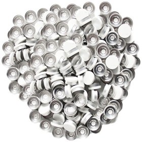 Resim Borox Alüminyum Kapak - 20mm Flakon Vial Kapağı Beyaz 1000li 