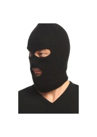 Resim Orlon Kar Maskesi Soğuk Hava Ve Koruyucu Yüz Maskesi Siyah 