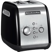 Resim Kitchenaid 2 Dilim Ekmek Kızartma Makinesi 5KMT221 Onyx Black-EOB 