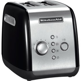 Resim Kitchenaid 2 Dilim Ekmek Kızartma Makinesi 5KMT221 Onyx Black-EOB 
