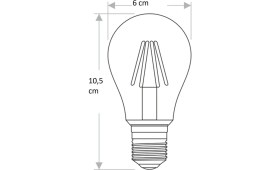 Resim CT-4285 4W E27 Amber Rustik LED Ampul (12ADET) 