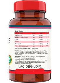 Resim Nevfix Coenzyme Q10 200 mg 120 Tablet 