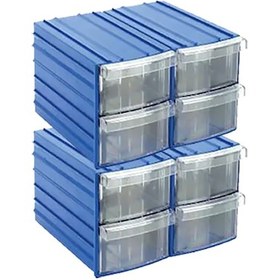 Resim Sembol Y114 Plastik Çekmeceli Kutu 8 Çekmeceli 