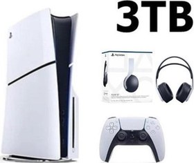 Resim Playstation 5 Slim Cd Edition 3TB +3D Plus Kulaklık 
