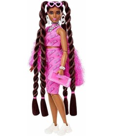 Resim Barbie Extra Nostaljik Kıyafetli HHN06 