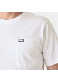 Resim Helly Hansen Hudson Erkek Lacivert T-shirt Hha.54530.001 Beyaz 