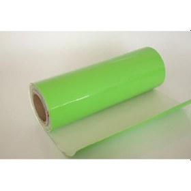 Resim Parlak Yeşil Yapışkanlı Kaplama Folyosu 122 Cm X 1 Mt 