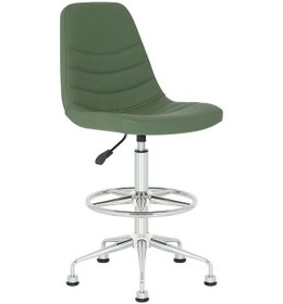 Resim Rahat Bar Sandalyesi Yeşil 