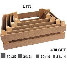 Resim L 193 4 Lü Takım Kasa 