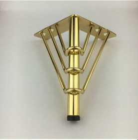Resim 18 Cm Venüs Model Gold Metal Mobilya, Dolap, Koltuk, Tv Ünitesi Ayakları 4 Adet 