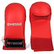 Resim Avessa Krtel-200 Karate Eldiveni M Beden Kırmızı 