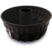Resim Guardini Gardenia Borulu Kek Kalıbı 23 cm Siyah 