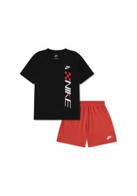 Resim Nike Nıke Lap Mesh Short Set Erkek Çocuk Tişört-şort Takım 86n719 86n719 R35 R35 