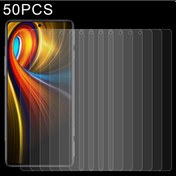Resim Xiaomi Poco F3 Gt / Poco F4 Gt 50 Adet 0.26mm 9h 2.5d Temperli Cam Filmi İçin 