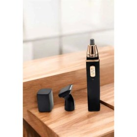 Resim Seyahat Tipi Mini Taşınabilir Siyah Burun Kulak Yanak Kıl ve Tüy Temizleme Makinesi 