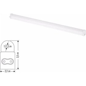 Resim 16w Eklenebilir Anahtarlı Bant Armatür Ct-2469 3200k Çok Renkli 