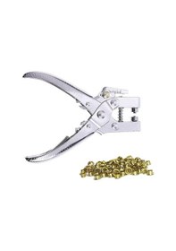 Resim Deri, Kemer, Ayakkabı İçin 100 Kuşgözü Delik Delme Pense Seti 