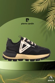 Resim Pierre Cardin Siyah Kadın Spor Ayakkabı 