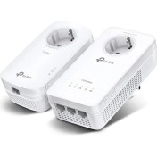 Resim Mena Rise TL-WPA8631P Kıt, AV1300 Gigabit Passthrough Powerline Ac Wi-Fi Kiti 