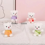 Resim Silver1 Anahtarlık Bebek Kolye Peluş Çanta Bebek Bebek Anahtarlık Yaratıcı Oyuncak Hediye (Yurt Dışından) 