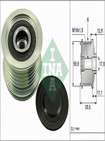 Resim İna 535004110 Alternatör Kasnağı Wk416224 