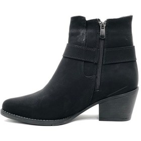 Resim Ayakdaş 2326 Western Kovboy Kadın Bot Siyah 