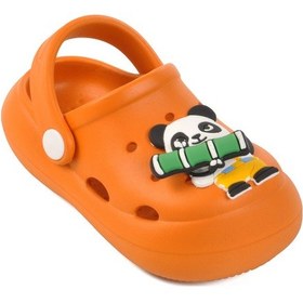 Resim Turuncu Unisex Çocuk Sabo Terlik Yumurcak B Turuncu 